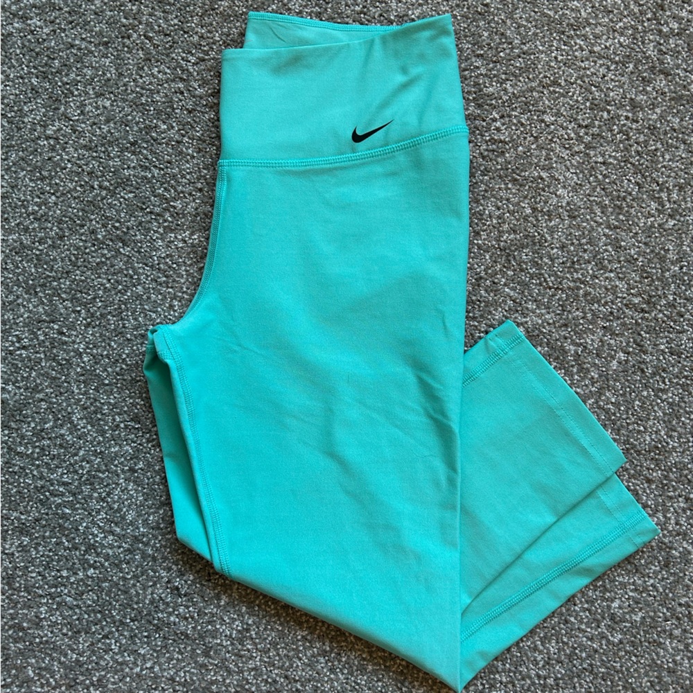 Nike - Teal Crop Running Pant